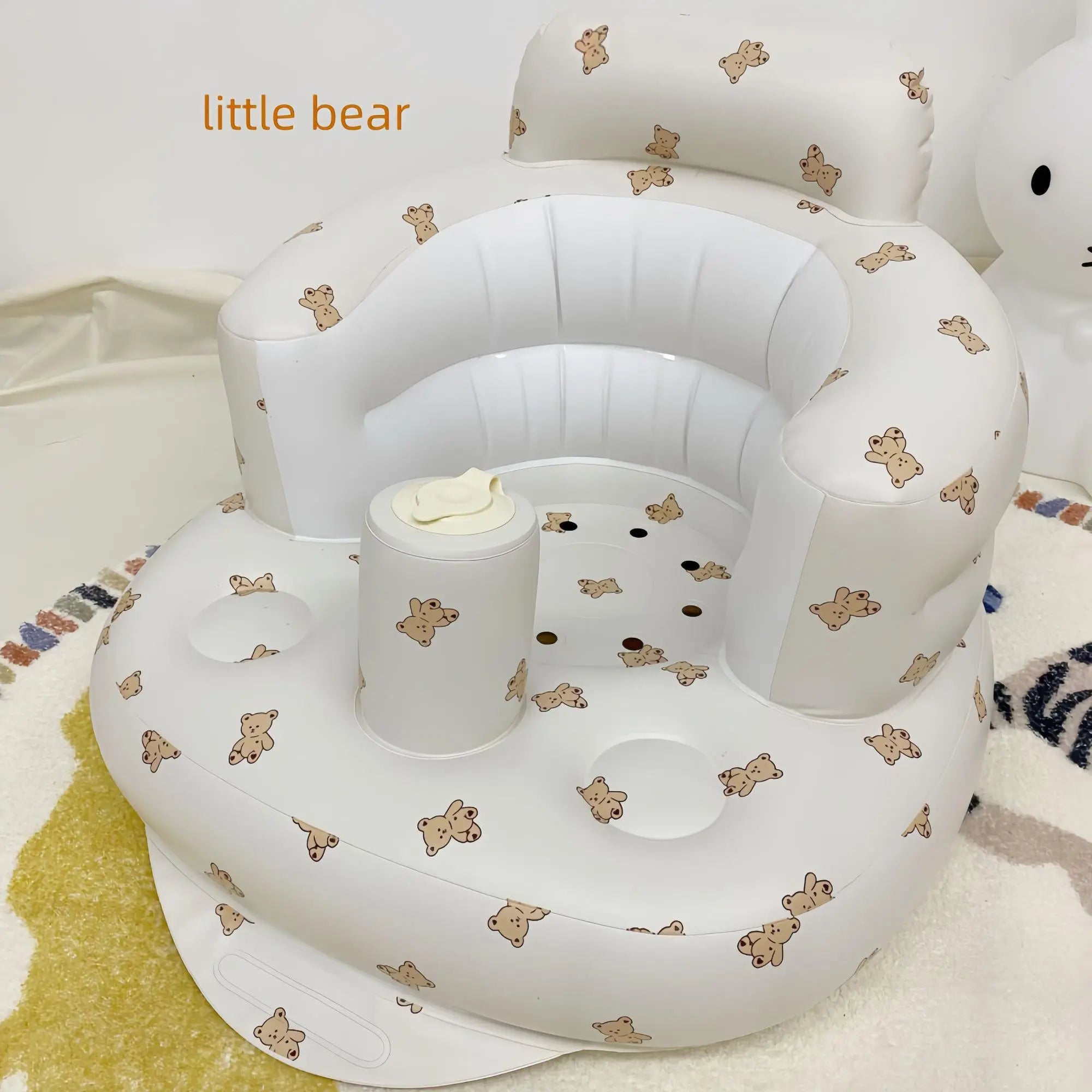Cute Inflatable Baby Seat, Plant-Patterned Baby Sofa, Inflatable Baby Chair, Baby Furniture #GLOBAL PICKS