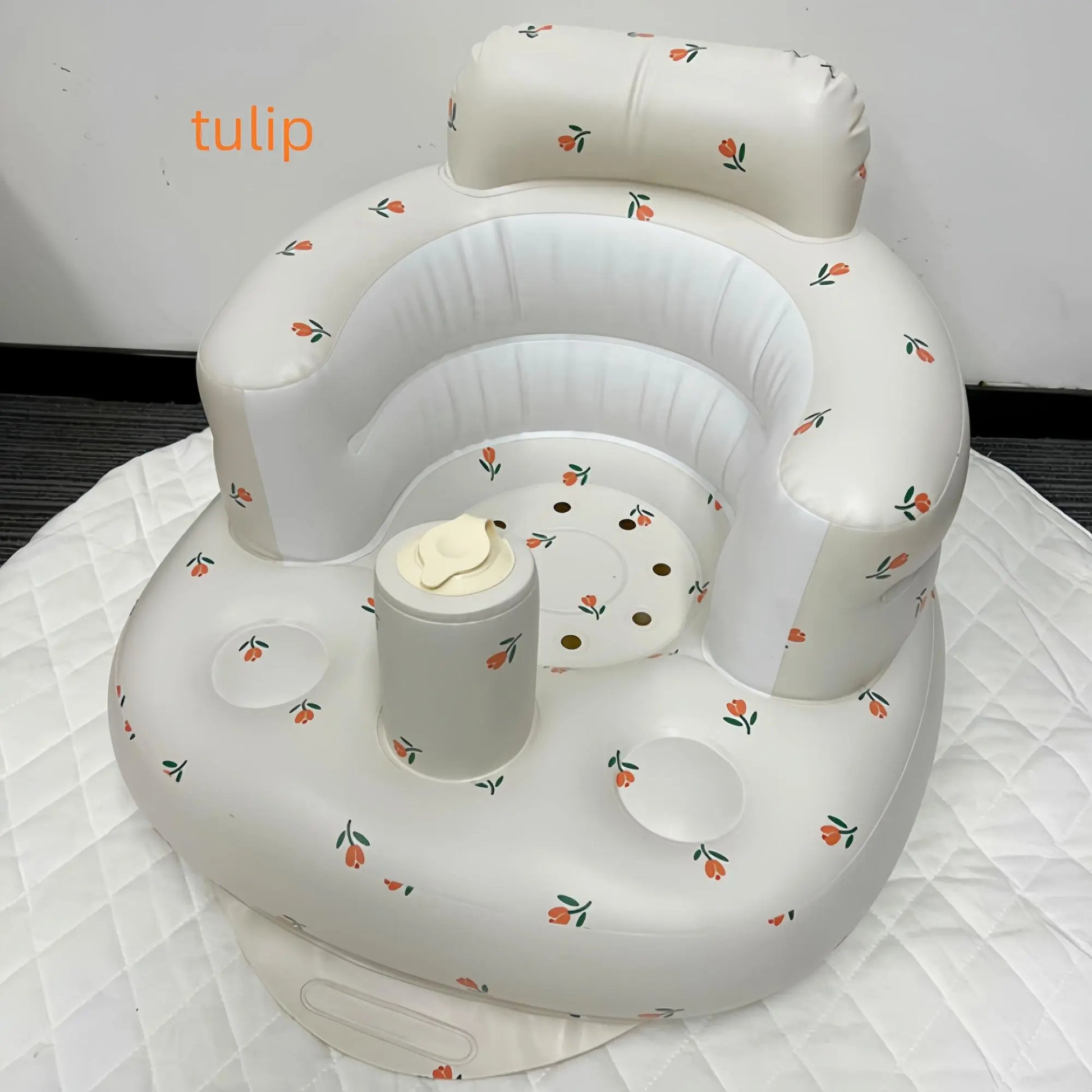 Cute Inflatable Baby Seat, Plant-Patterned Baby Sofa, Inflatable Baby Chair, Baby Furniture #GLOBAL PICKS