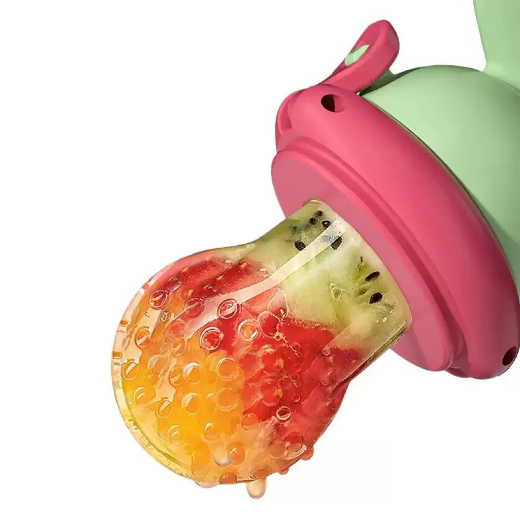 Cuddle Nest® Baby Fruit Feeder with Soft Silicone Teether