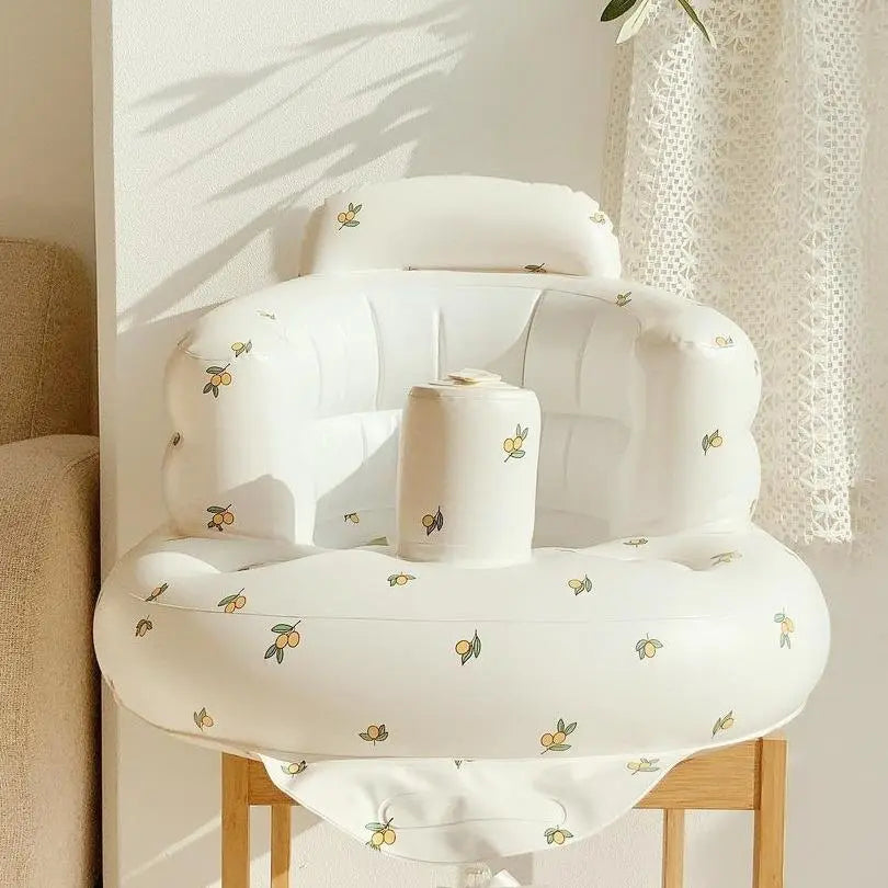 Cute Inflatable Baby Seat, Plant-Patterned Baby Sofa, Inflatable Baby Chair, Baby Furniture #GLOBAL PICKS